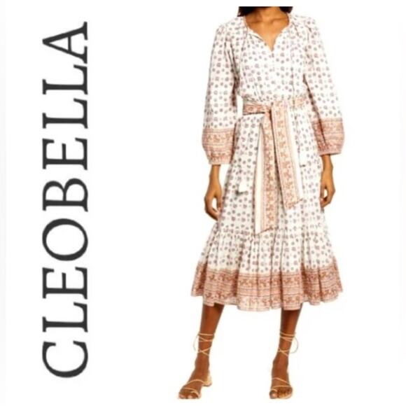 Cleobella Dresses Cleobella Blakely Midi Dress Size:M - Picture 2 of 8